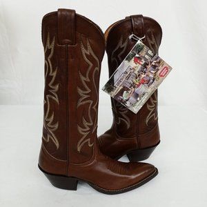 Nocona Brown Western Boots